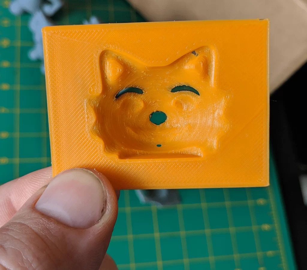 3D-printed paint mask