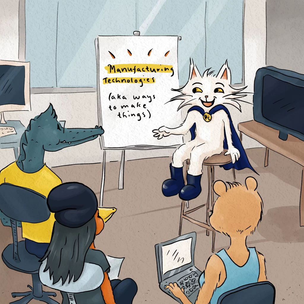 Process Cat teaches a master class on manufacturing technologies